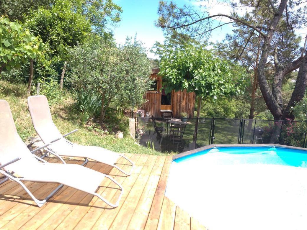 La Cabane En Bois Villemur-sur-Tarn Esterno foto